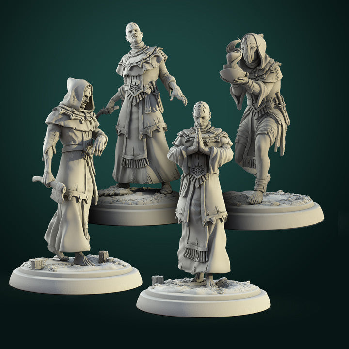 Cultist Miniature Set – Dark Acolytes (ONLINE ORDER ONLY)