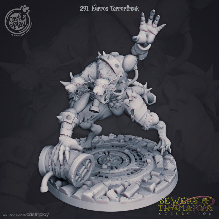 Karros Terrorfreak – Mutant Aberration Monster Miniature (ONLINE ORDER ONLY)