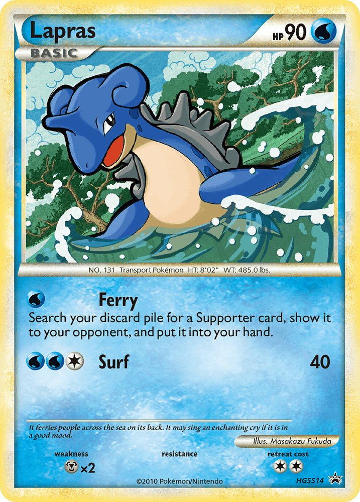 Lapras (HGSS14) [HeartGold & SoulSilver: Black Star Promos] (Online Only)