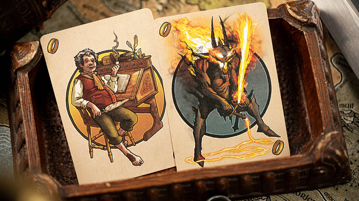 The Fellowship of the Ring Playing Cards by Kings Wild (ONLINE ORDER ONLY)