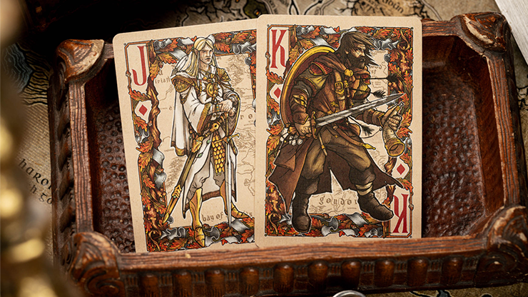 The Fellowship of the Ring Playing Cards by Kings Wild (ONLINE ORDER ONLY)