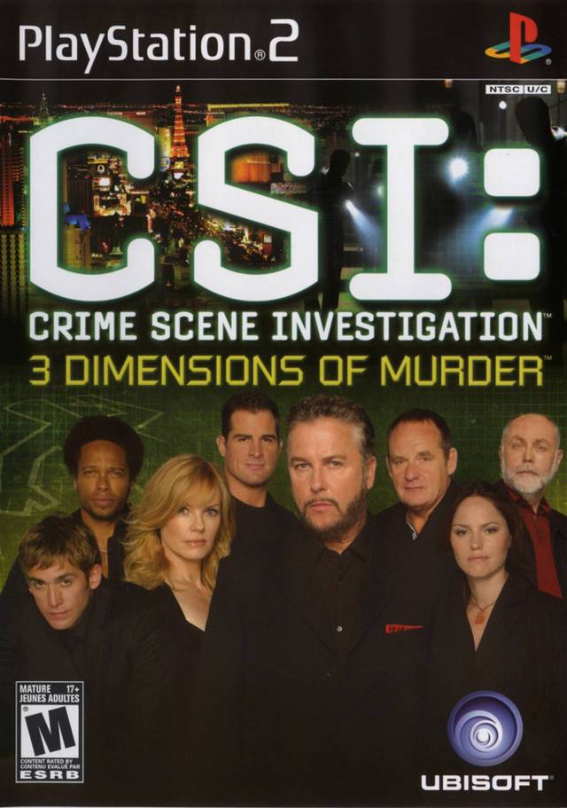 CSI: Crime Scene Investigation: 3 Dimensions of Murder (Playstation 2) (Online Only)