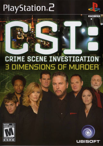 CSI: Crime Scene Investigation: 3 Dimensions of Murder (Playstation 2) (Online Only)