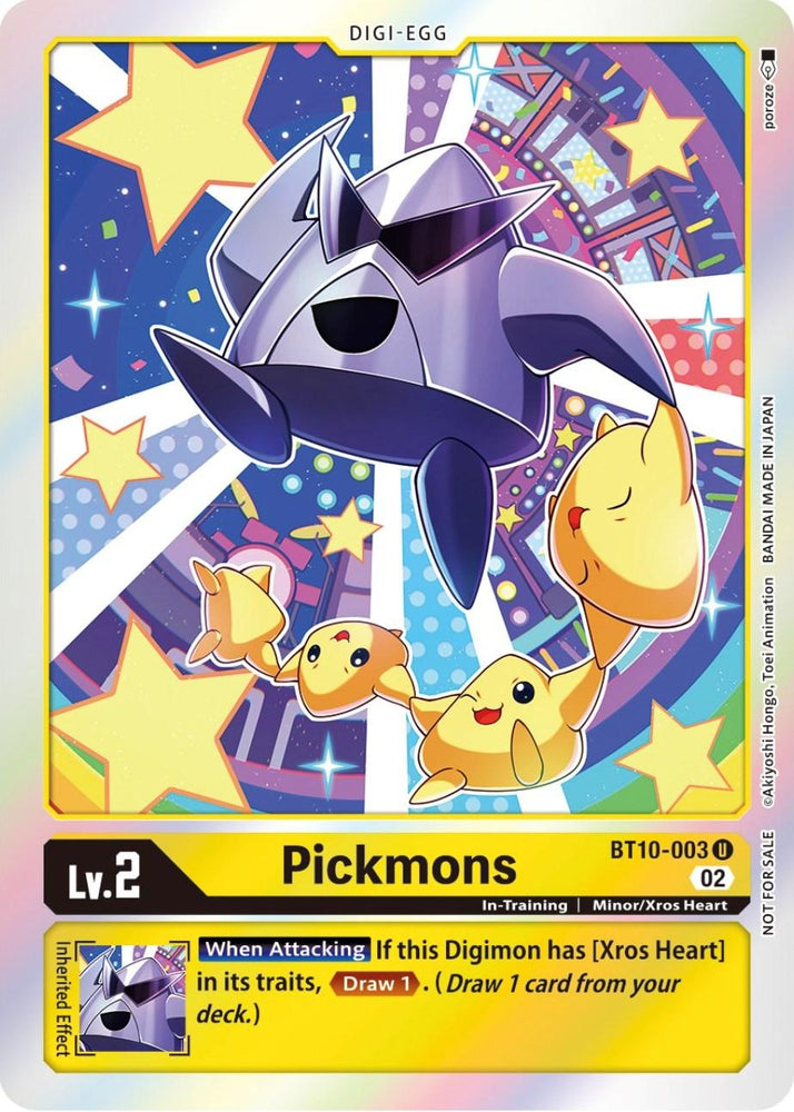Pickmons [BT10-003] (Official Tournament Pack Vol.8) [Xros Encounter Promos] (ONLINE ORDER ONLY)