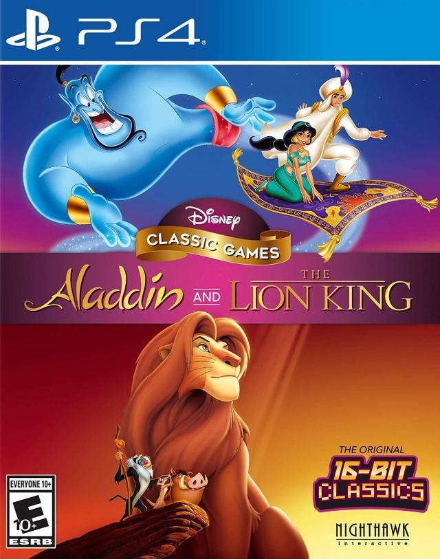 Disney Classic Games: Aladdin And The Lion King (Playstation 4) (Online Order Only)