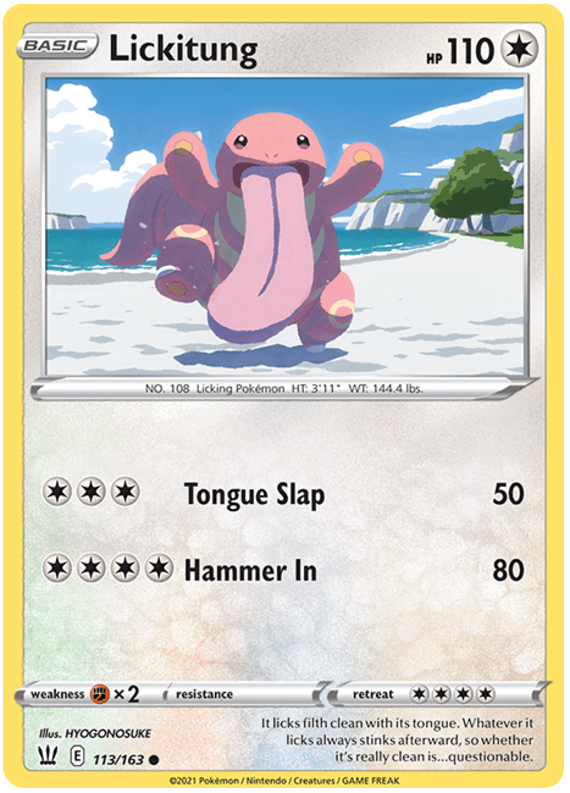 Lickitung (113/163) [Sword & Shield: Battle Styles] (Online Only)