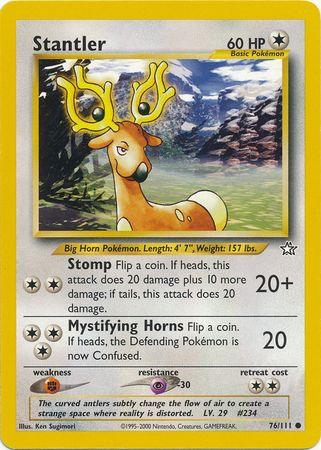Stantler (76/111) [Neo Genesis Unlimited] (Online Only)