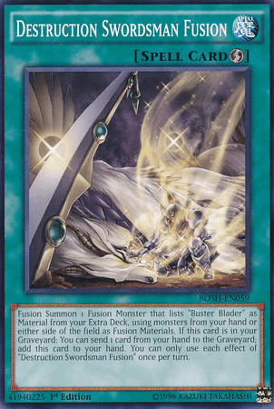Destruction Swordsman Fusion [BOSH-EN059] Common (ONLINE ORDER ONLY)