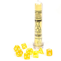 CHESSEX: POLYHEDRAL LAB DICE DICE SETS (Online Order Only)