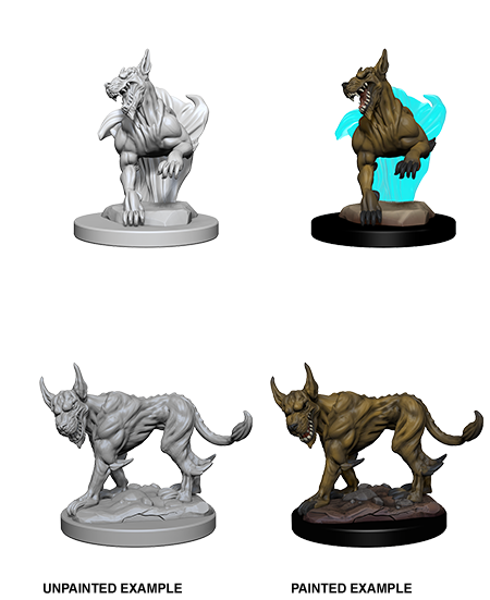 D&D: Nolzur's Marvelous Miniatures - Blink Dogs (ONLINE ORDER ONLY)