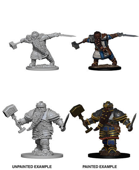 D&D: Nolzur's Marvelous Miniatures - Dwarf Male Fighter (ONLINE ORDER ONLY)