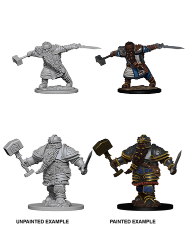D&D: Nolzur's Marvelous Miniatures - Dwarf Male Fighter (ONLINE ORDER ONLY)