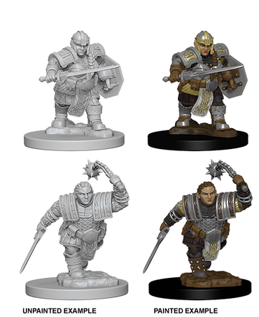D&D: Nolzur's Marvelous Miniatures - Dwarf Female Fighter (ONLINE ORDER ONLY)