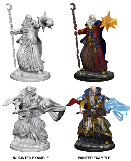 D&D: Nolzur's Marvelous Miniatures - Human Male Wizard (ONLINE ORDER ONLY)