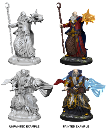 D&D: Nolzur's Marvelous Miniatures - Human Male Wizard (ONLINE ORDER ONLY)