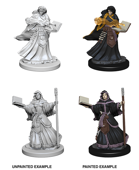D&D: Nolzur's Marvelous Miniatures - Human Female Wizard (ONLINE ORDER ONLY)