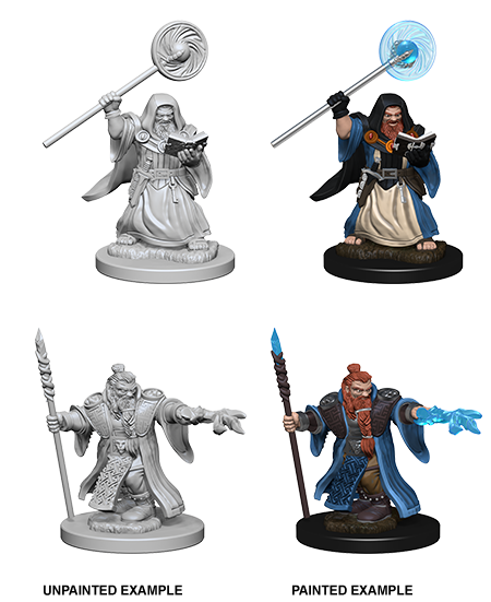 D&D: Nolzur's Marvelous Miniatures - Dwarf Male Wizard (ONLINE ORDER ONLY)
