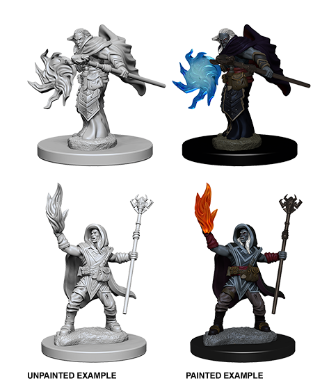 D&D: Nolzur's Marvelous Miniatures - Elf Male Wizard (ONLINE ORDER ONLY)