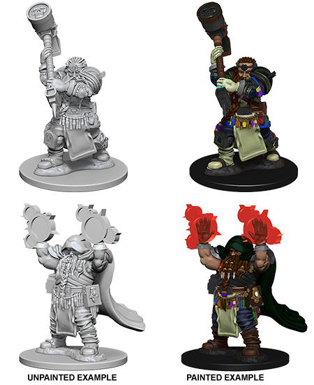 D&D: Nolzur's Marvelous Miniatures - Dwarf Male Cleric (ONLINE ORDER ONLY)