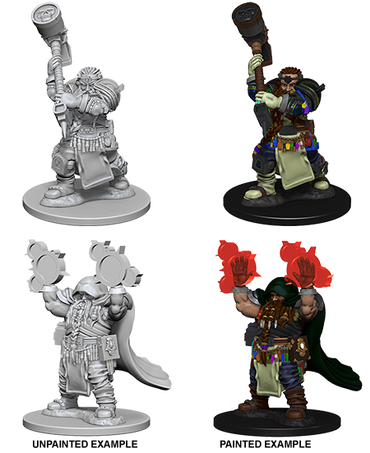 D&D: Nolzur's Marvelous Miniatures - Dwarf Male Cleric (ONLINE ORDER ONLY)