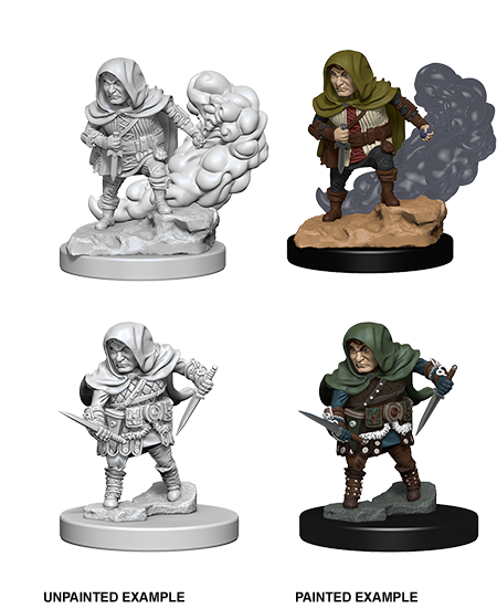 D&D: Nolzur's Marvelous Miniatures - Halfling Male Rogue (ONLINE ORDER ONLY)