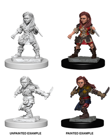 D&D: Nolzur's Marvelous Miniatures - Halfling Female Rogue (ONLINE ORDER ONLY)
