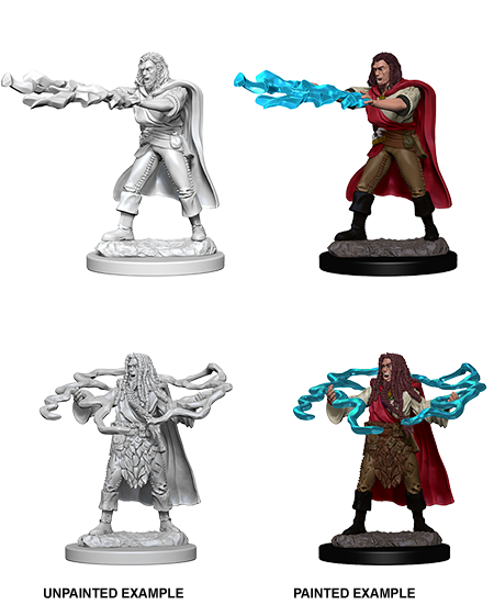 D&D: Nolzur's Marvelous Miniatures - Human Male Sorcerer (ONLINE ORDER ONLY)