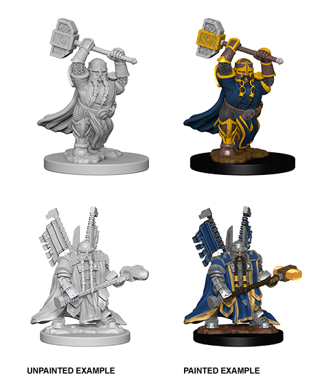 D&D: Nolzur's Marvelous Miniatures - Dwarf Male Paladin (ONLINE ORDER ONLY)