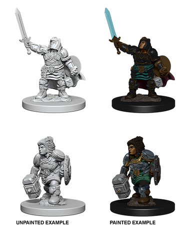 D&D: Nolzur's Marvelous Miniatures - Dwarf Female Paladin (ONLINE ORDER ONLY)