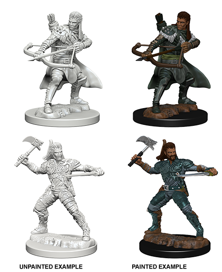 D&D Nolzur's Marvelous Miniatures: Human Ranger Male (Online Order Only)