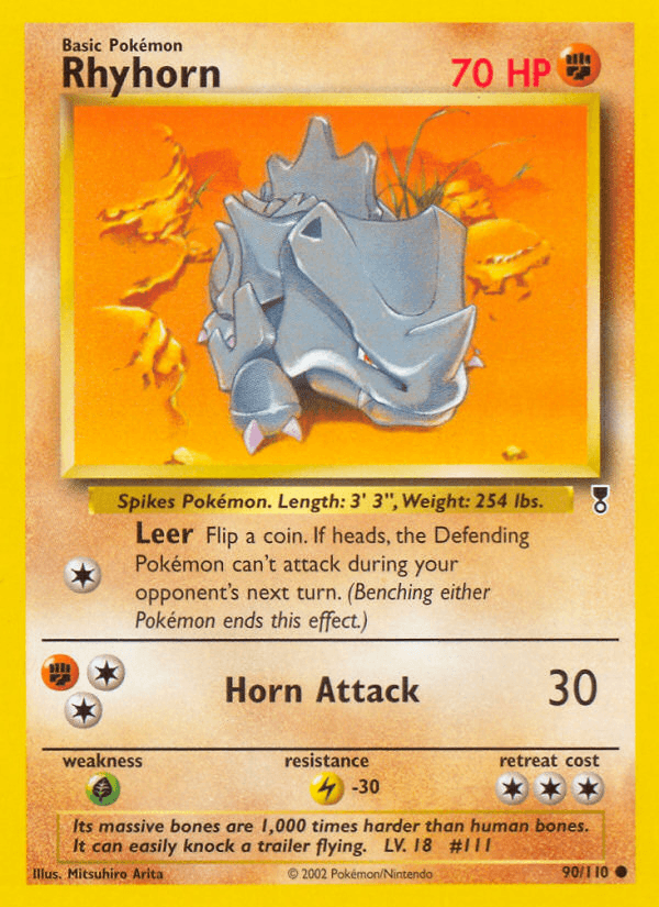 Rhyhorn (90/110) [Legendary Collection] (Online Only)