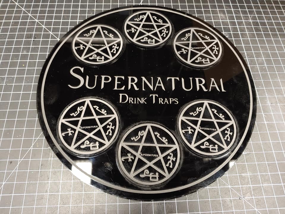 Supernatual Drink Trap Coaster Set (ONLINE ORDER ONLY)