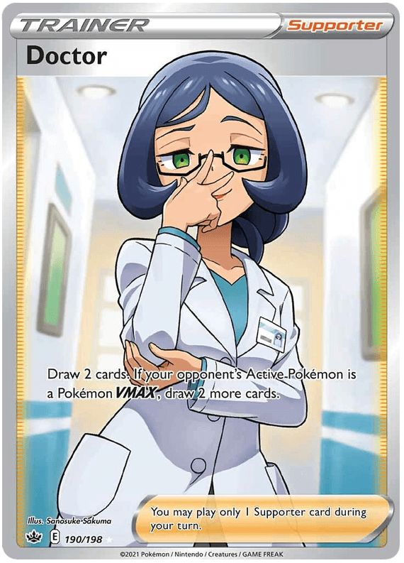 Doctor (190/198) [Sword & Shield: Chilling Reign] (Online Only)