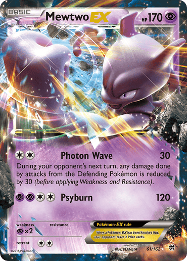 Mewtwo EX (61/162) [XY: BREAKthrough] (Online Only)