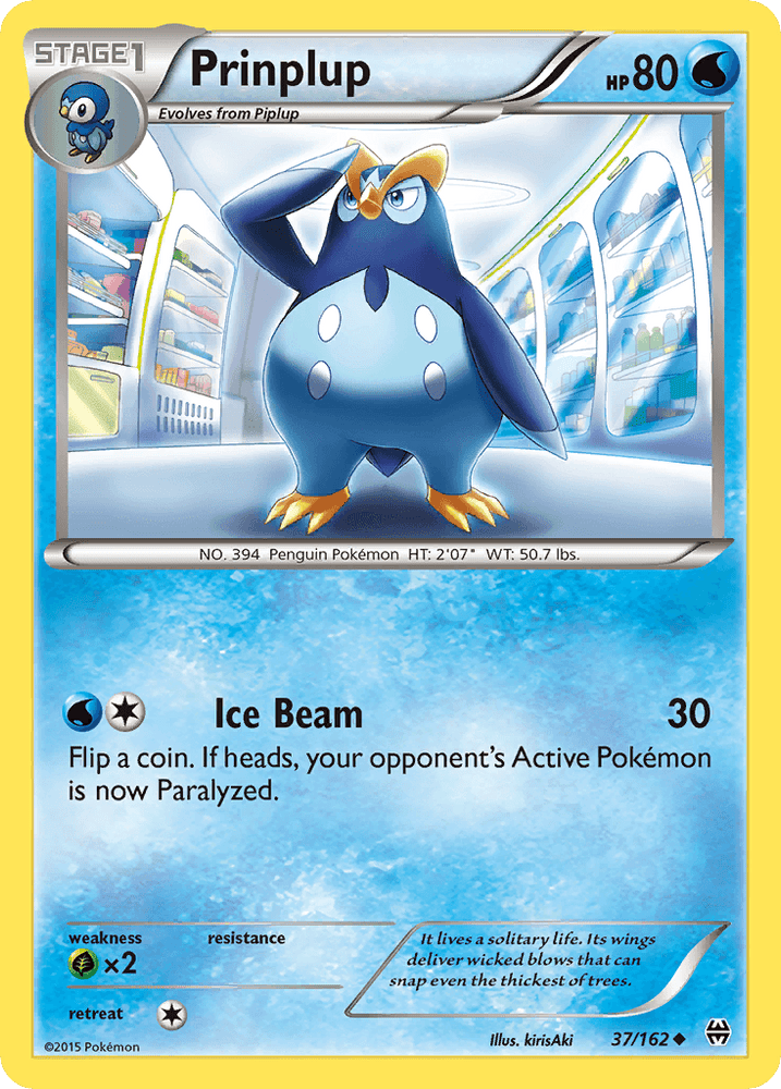 Prinplup (37/162) [XY: BREAKthrough] (Online Only)