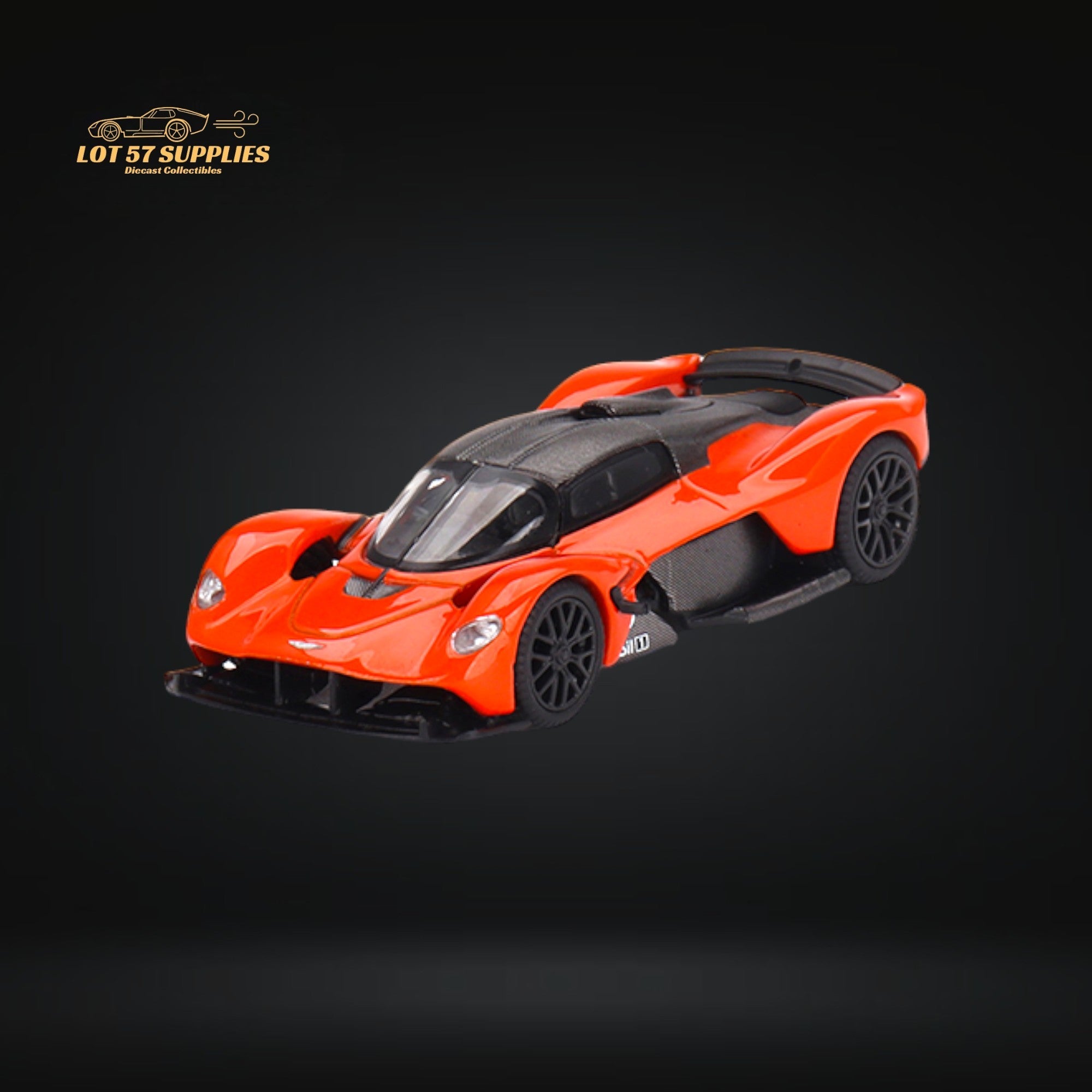 Mini-GT Aston Martin Valkyrie Maximum Orange #678 1:64 MGT00678 (ONLINE ORDER ONLY)