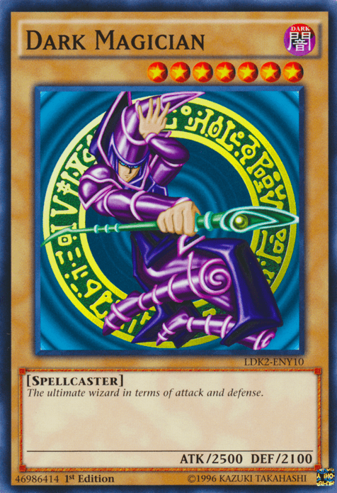 Dark Magician [LDK2-ENY10] Common (ONLINE ORDER ONLY)