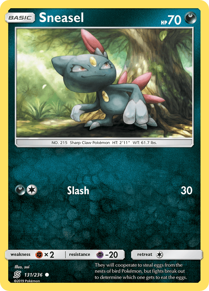 Sneasel (131/236) [Sun & Moon: Unified Minds] (Online Only)