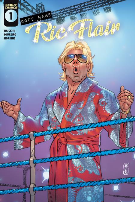 Codename Ric Flair Magic Eightball (One Shot) B Georges Duarte Variant (04/05/2023) Scout (ONLINE ORDER ONLY)