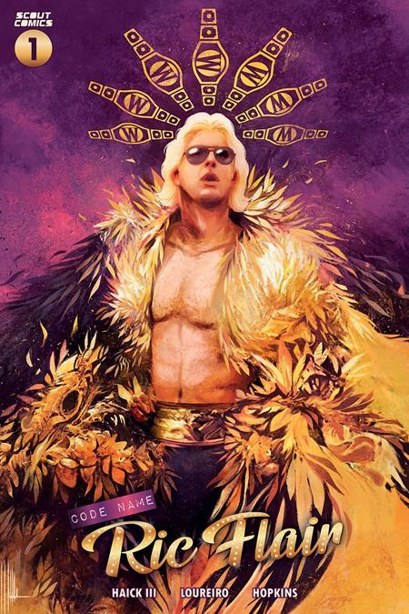 Codename Ric Flair Magic Eightball (One Shot) D Luca Merli 1:25 Unlock Variant (04/05/2023) Scout (ONLINE ORDER ONLY)