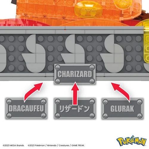 Pokemon Mega Motion Charizard - CLEARANCE (ONLINE ORDER ONLY)