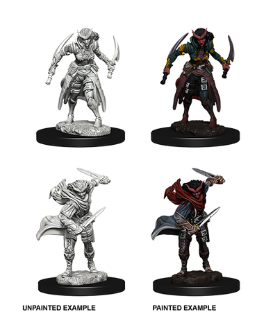 D&D: Nolzur's Marvelous Miniatures - Tiefling Female Rogue (ONLINE ORDER ONLY)