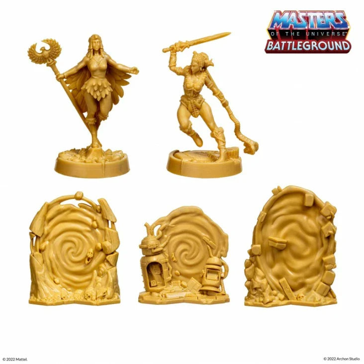 Masters of the Universe: Battleground - Faction Wave 1 - Teela & Sorceress (ONLINE ORDER ONLY)