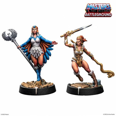 Masters of the Universe: Battleground - Faction Wave 1 - Teela & Sorceress (ONLINE ORDER ONLY)