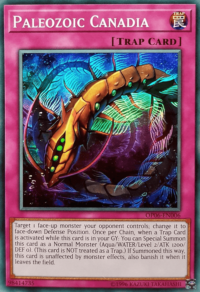 Paleozoic Canadia [OP06-EN006] Super Rare (ONLINE ORDER ONLY)