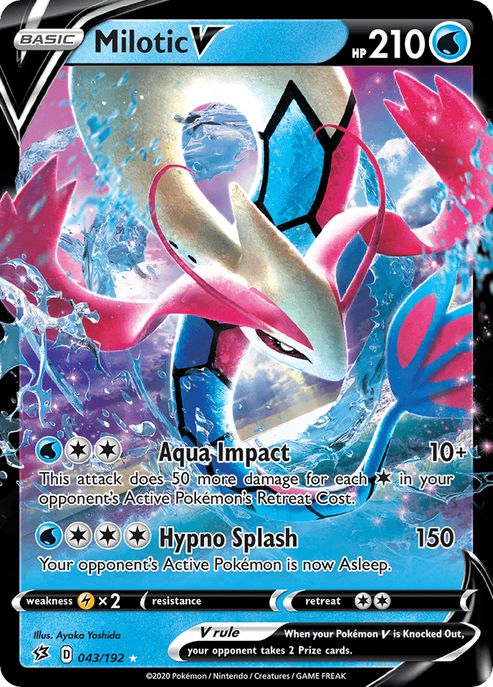 Milotic V (043/192) [Sword & Shield: Rebel Clash] (Online Only)