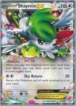 Shaymin EX (77/108) (The Flying Hammer - Rowan Stavenow) [World Championships 2015] (Online Only)