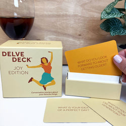 Delve Deck Conversation Cards - Joy Edition (ONLINE ORDER ONLY)