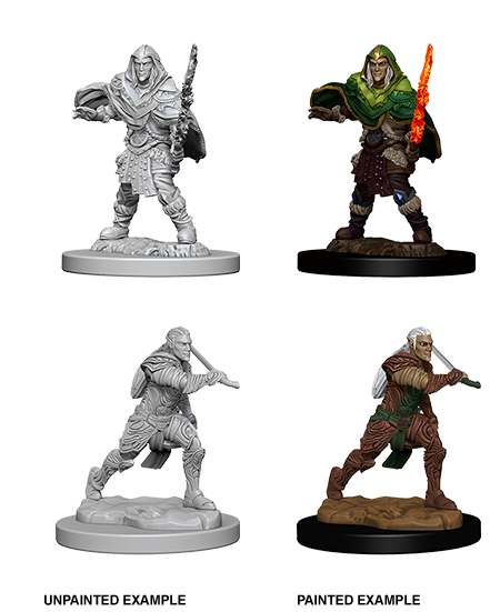 D&D: Nolzur's Marvelous Miniatures - Elf Male Fighter (ONLINE ORDER ONLY)