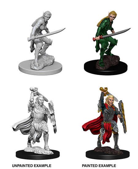 D&D: Nolzur's Marvelous Miniatures - Elf Female Fighter (ONLINE ORDER ONLY)